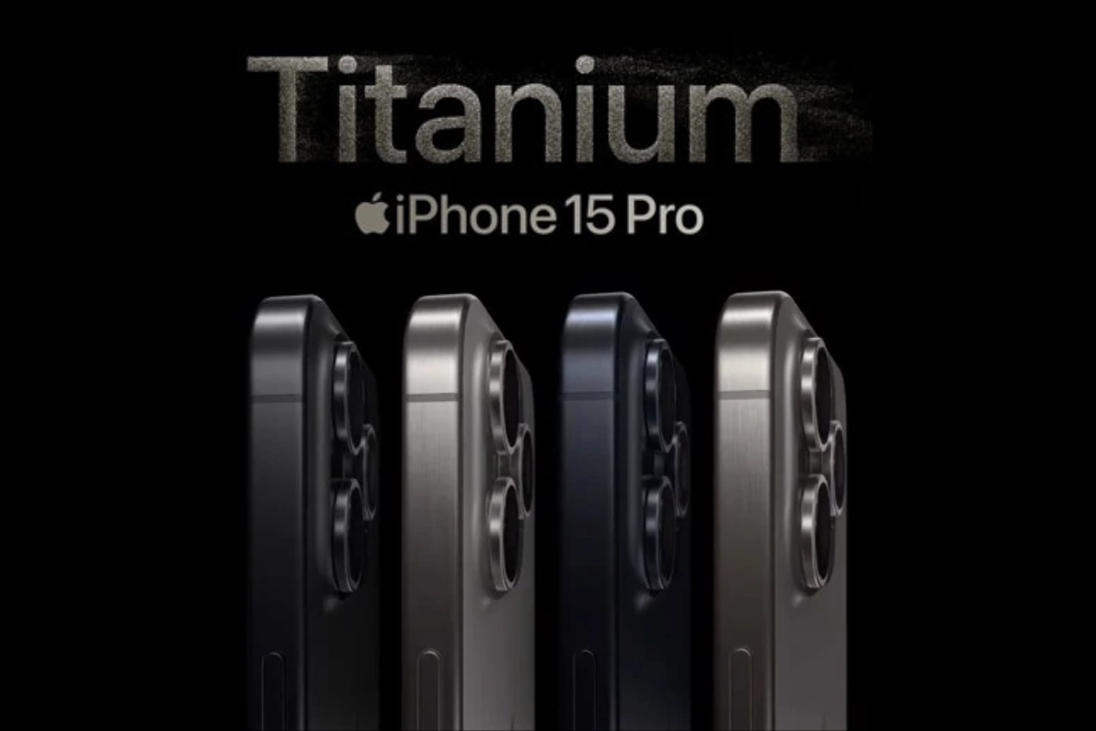 Chất liệu khung viền Titan hoàn toàn mới trên iPhone 15 Pro Series