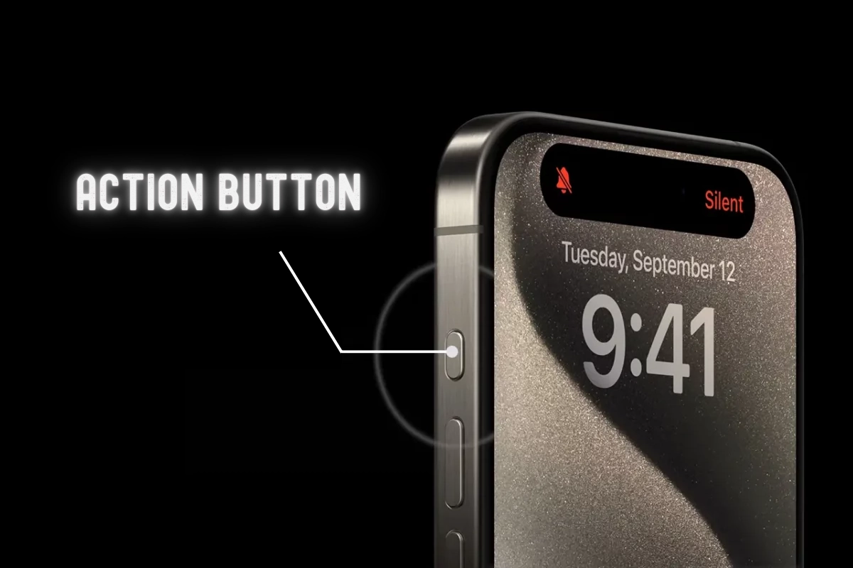 Nút Action Button thay thế nút gạt rung truyền thống