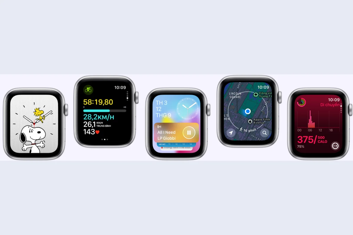 Nhiều tính năng tiện ích trên Apple Watch 2022 GPS Cellular