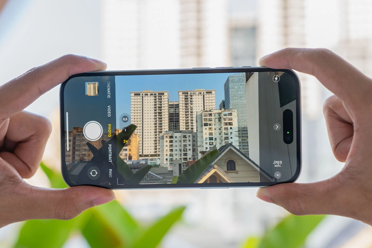 Camera Iphone 15 Pro Max được nâng cấp rõ nét trên từng khung hình
