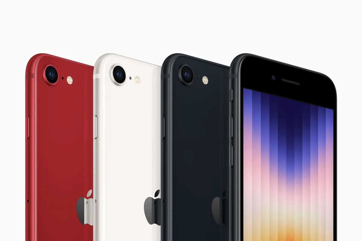 iPhone SE 2022 Chính hãng có 3 lựa chọn màu sắc