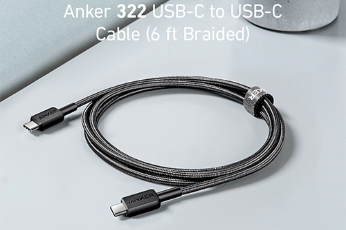 Cáp Type-C to Type-C Anker A81F6 322 1.8m